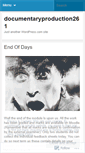 Mobile Screenshot of documentaryproduction261.wordpress.com
