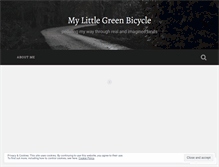 Tablet Screenshot of mylittlegreenbicycle.wordpress.com