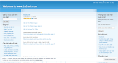 Desktop Screenshot of lesanhit.wordpress.com