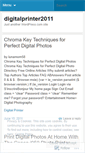 Mobile Screenshot of digitalprinter2011.wordpress.com