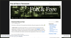 Desktop Screenshot of funandfreetn.wordpress.com