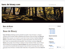 Tablet Screenshot of billpay.bancdebinarycom.wordpress.com