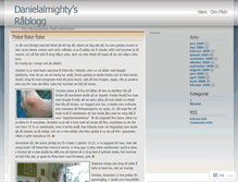 Tablet Screenshot of danielalmighty.wordpress.com