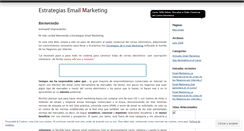Desktop Screenshot of estrategiasemailmarketing.wordpress.com