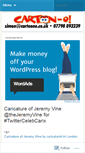 Mobile Screenshot of caricaturelondon.wordpress.com