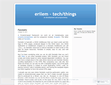 Tablet Screenshot of erilem.wordpress.com