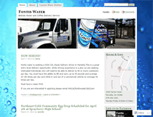 Tablet Screenshot of fontiswater.wordpress.com