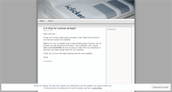 Desktop Screenshot of iclickernews.wordpress.com