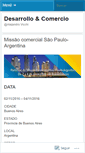 Mobile Screenshot of desarrolloycomercio.wordpress.com