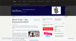 Desktop Screenshot of mgslibrary.wordpress.com