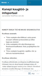 Mobile Screenshot of kanepikeskus.wordpress.com