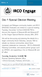 Mobile Screenshot of ircoengage.wordpress.com