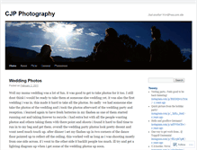 Tablet Screenshot of cjpearsonphoto.wordpress.com