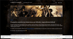 Desktop Screenshot of lamuertedegavroche.wordpress.com