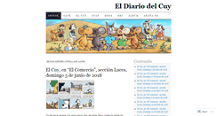 Desktop Screenshot of elcuy.wordpress.com