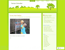 Tablet Screenshot of farzanesfandiar.wordpress.com