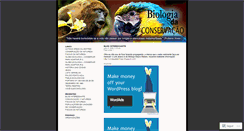 Desktop Screenshot of biologiadaconservacao.wordpress.com