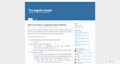 Desktop Screenshot of bugzillaupdate.wordpress.com