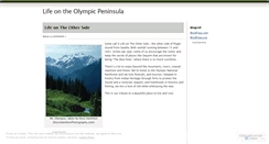 Desktop Screenshot of olympicpeninsula.wordpress.com