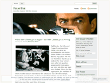 Tablet Screenshot of filmeye.wordpress.com