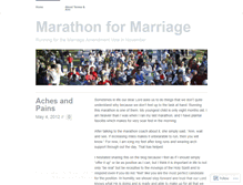 Tablet Screenshot of marathonformarriage.wordpress.com