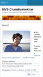 Mobile Screenshot of mvschandra.wordpress.com