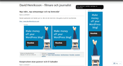 Desktop Screenshot of davidhenriksson.wordpress.com