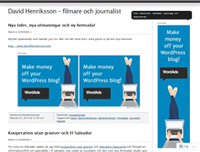 Tablet Screenshot of davidhenriksson.wordpress.com