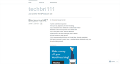 Desktop Screenshot of bhunt16.wordpress.com