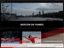 Tablet Screenshot of moskowonthames.wordpress.com
