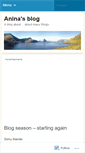 Mobile Screenshot of aninaholbek.wordpress.com