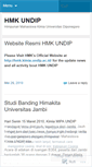 Mobile Screenshot of hmkundip.wordpress.com