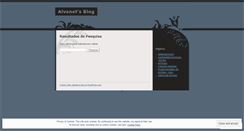 Desktop Screenshot of alvanet.wordpress.com