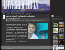 Tablet Screenshot of lovesickbilly.wordpress.com