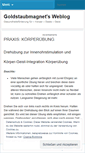 Mobile Screenshot of goldstaubmagnet.wordpress.com