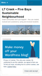 Mobile Screenshot of ltcreek.wordpress.com