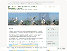 Tablet Screenshot of ltcreek.wordpress.com