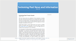 Desktop Screenshot of poolnews.wordpress.com