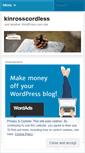 Mobile Screenshot of kinrosscordless.wordpress.com