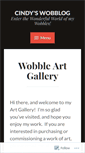 Mobile Screenshot of cindyswobblog.wordpress.com