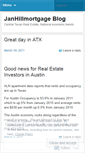 Mobile Screenshot of janhillmortgage.wordpress.com