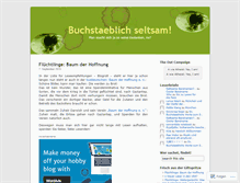 Tablet Screenshot of buchstaeblich.wordpress.com