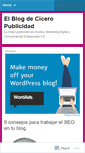 Mobile Screenshot of ciceropublicidad.wordpress.com
