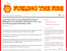 Tablet Screenshot of fuelingwords.wordpress.com