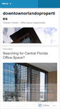 Mobile Screenshot of downtownorlandoproperties.wordpress.com