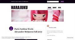 Desktop Screenshot of harajukufan.wordpress.com