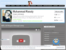 Tablet Screenshot of muhammadrasuly.wordpress.com