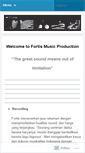 Mobile Screenshot of fortisrecord.wordpress.com