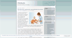 Desktop Screenshot of fibrilando.wordpress.com