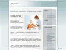 Tablet Screenshot of fibrilando.wordpress.com